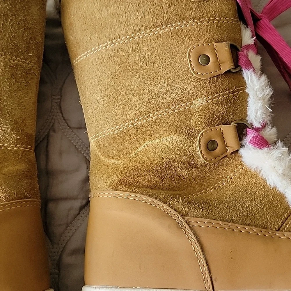 DSG pre- owned girls lace zip boots (see pics)
